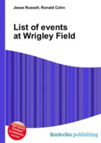 List of events at Wrigley Field