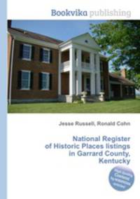 National Register of Historic Places listings in Garrard County, Kentucky