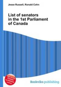List of senators in the 1st Parliament of Canada