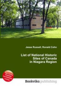 List of National Historic Sites of Canada in Niagara Region