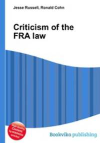 Criticism of the FRA law