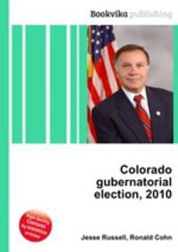Colorado gubernatorial election, 2010