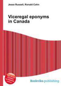 Viceregal eponyms in Canada