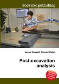 Post-excavation analysis