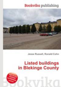 Listed buildings in Blekinge County