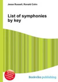 List of symphonies by key