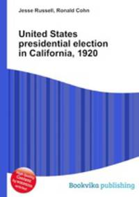 United States presidential election in California, 1920