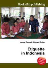 Etiquette in Indonesia