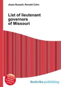 List of lieutenant governors of Missouri