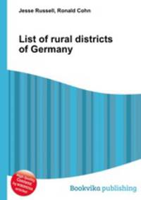 List of rural districts of Germany