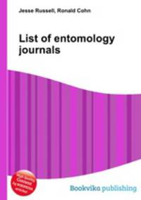 List of entomology journals