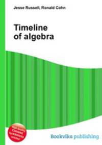 Timeline of algebra