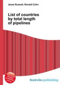 List of countries by total length of pipelines