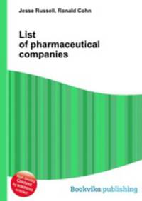 List of pharmaceutical companies