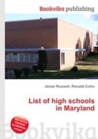 List of high schools in Maryland
