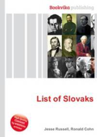 List of Slovaks