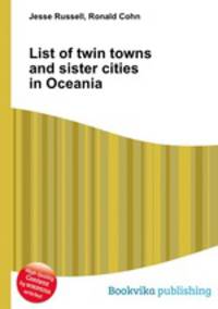 List of twin towns and sister cities in Oceania