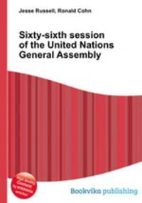 Sixty-sixth session of the United Nations General Assembly