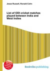 List of ODI cricket matches played between India and West Indies