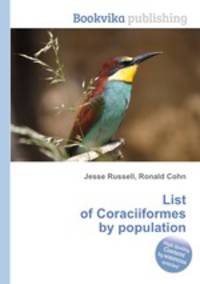 List of Coraciiformes by population