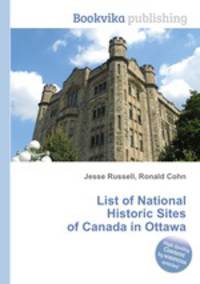 List of National Historic Sites of Canada in Ottawa