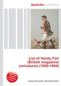 List of Vanity Fair (British magazine) caricatures (1900-1904)