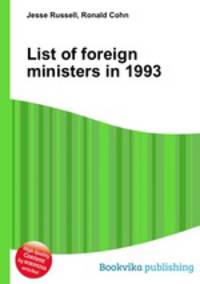 List of foreign ministers in 1993