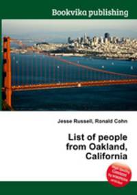 List of people from Oakland, California