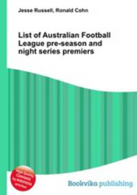 List of Australian Football League pre-season and night series premiers