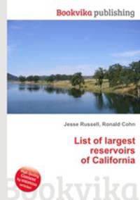 List of largest reservoirs of California