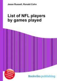 List of NFL players by games played