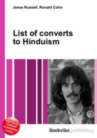 List of converts to Hinduism