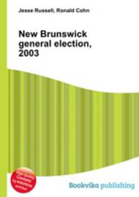 New Brunswick general election, 2003
