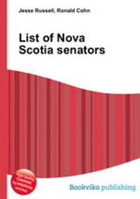 List of Nova Scotia senators