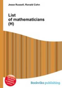 List of mathematicians (H)