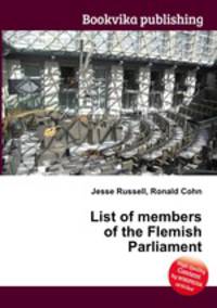 List of members of the Flemish Parliament
