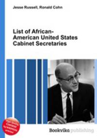 List of African-American United States Cabinet Secretaries
