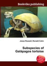 Subspecies of Galapagos tortoise