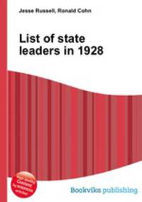 List of state leaders in 1928