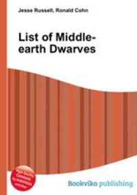 List of Middle-earth Dwarves