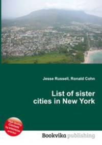 List of sister cities in New York