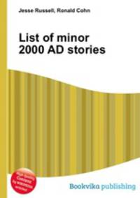 List of minor 2000 AD stories