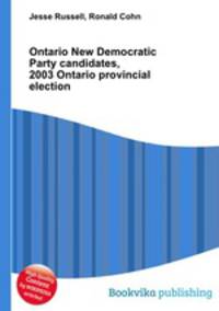 Ontario New Democratic Party candidates, 2003 Ontario provincial election