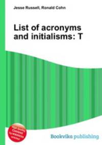 List of acronyms and initialisms: T