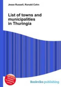 List of towns and municipalities in Thuringia