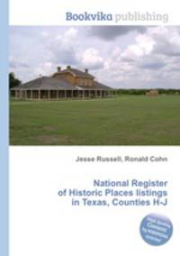 National Register of Historic Places listings in Texas, Counties H-J