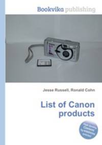 List of Canon products