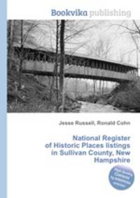 National Register of Historic Places listings in Sullivan County, New Hampshire
