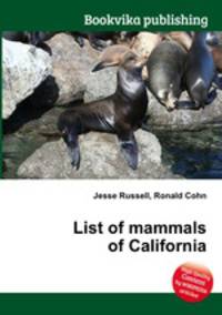List of mammals of California