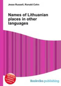 Names of Lithuanian places in other languages